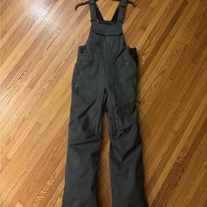 686 Gray Snow pants with Adjustable Straps